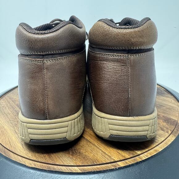 Orthofeet Highline 484 Brown Leather Boots Men's Size 13 Wide EE - Picture 4 of 9